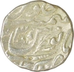 Silver Rupee of Aurangzeb Alamgir of Akbar Nagar.