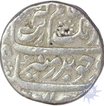 Silver Rupee of Aurangzeb Alamgir of Gulkonda Mint.