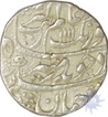 Silver Rupee of Aurangzeb Alamgir of Itawa Mint.