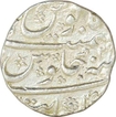 Silver Rupee of Aurangzeb Alamgir of Khambayat  Mint of 1096 AH.