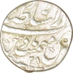 Silver Rupee of Aurangzeb Alamgir of Lahore Dar-ul-Sultanate Mint.