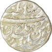 Silver Rupee of Aurangzeb Alamgir of     Lahore mint.