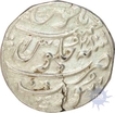 Silver Rupee of Aurangzeb Alamgir of Surat Mint.