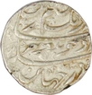 Silver Rupee of Aurangzeb Alamgir of Surat Mint.