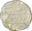 Silver Rupee of Aurangzeb Alamgir of Surat Mint.