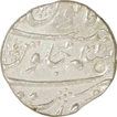 Silver Rupee of Aurangzeb Alamgir of Surat Mint.