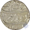 Silver Rupee of Aurangazeb Alamgir of Surat Mint.