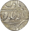 Silver Rupee of Aurangazeb Alamgir of Surat Mint.