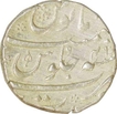 Silver Rupee of Aurangazeb Alamgir of Surat mint.