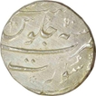 Silver Rupee of Aurangzeb Alamgir of Surat Mint.