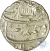 Silver Rupee of Aurangzeb Alamgir of Surat Mint.
