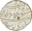 Silver Rupee of Aurangazeb Alamgir of Surat Mint.