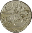 Silver Rupee of Aurangzeb Alamgir of Out of Flan Mint.