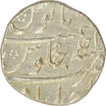 Silver Rupee of Shah Alam  Bahadur of Ahmadabad Mint.