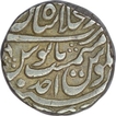 Silver Rupee of Alamgir II of Shahjahanabad Dar ul Khilafa Mint.