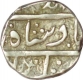 Silver Rupee of Maratha Confederacy of Ahmad Shah Bahadur of Surat Mint.