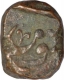 Copper Paisa of Maratha Confederacy of Poone Mint.