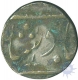 Silver Quarter Rupee of Baroda of Anand Rao of Ahmadabad Mint.