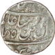 Silver Rupee of Bhopal of Nawab Hayath Muhammad Khan  with wazir muhammad khan in the name of Shah alam II.