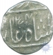 Silver Half Rupee of Afzal-ud-Daula of Haridarabad farkhanda bunyad in the name of Bahadur Shah.