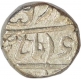 Silver Rupee of Jhalawar of Zalm Singh in the name of victoria.