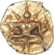 Gold Fanam of Mysore of  Kantirava Narasaraja Wodeyar I.