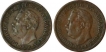 Copper Quarter Two Tanga of Goa of Portuguese India.