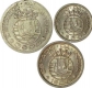 Copper Nickel of Three Different Denominations of Goa of India Portuguese.