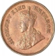 Bronze half pice of King George V of Calcutta Mint of 1912.