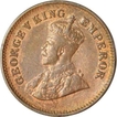 Bronze Half Pice of King George V of Calcutta Mint of 1925. 