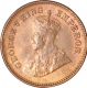 Bronze Half Pice of King George V of Calcutta Mint of 1926.