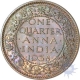 Bronze 1/4 Anna of King George VI of  Calcutta Mint of 1938.