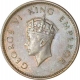 Bronze 1/4 Anna of King George VI of  Calcutta Mint of 1938.