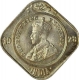 Cupro Nickel Two Annas of King George V of Bombay Mint of 1928.