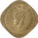 Cupro Nickel Two Annas of King George VI of Bombay Mint of 1947.