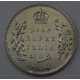 Silver Half Rupee of King Edward VII of Calcutta Mint of 1909.