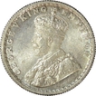 Silver Half Rupee of King George V of  Calcutta Mint of 1934.