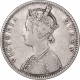 Silver One Rupee Coin of  Victoria Queen Of Bombay Mint of 1862.