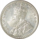 Silver  Rupee of King George V of Calcutta Mint of the year 1911.