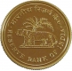 Gold Token of Reserve Bank Of India of Platinum Jubilee.