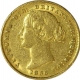 Gold One Sovereign of Victoria Queen of Sydney mint of the year 1866.