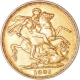 Gold Sovereign of Sydney Mint Of Victoria Queen of the year 1885.