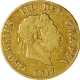 Gold Half Sovereign of United Kingdom of King Georgius III of 1817