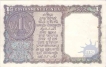 One Rupee Bank Note of signed by  S Bhoothalingam of  Republic India of 1964.