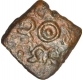 Copper Coin of Maharathis of Andhra.