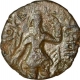 Copper Quater Coin  of Kanishka I of Kushan dynasty.