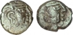 Silver Drachma  Coin of Sharva Bhattaraka of Maitrakas of Vallabhi.