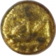 Gold Fanam Coin  of Srirangaraya III  of Vijayanagar Empire.