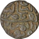 Copper Double Falus Coin of Nasir al din Mahmud Shah III of Gujarat Sultanate.