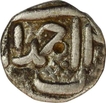 Silver Half Rupee Coin of Akbar of Ahmadabad mint.